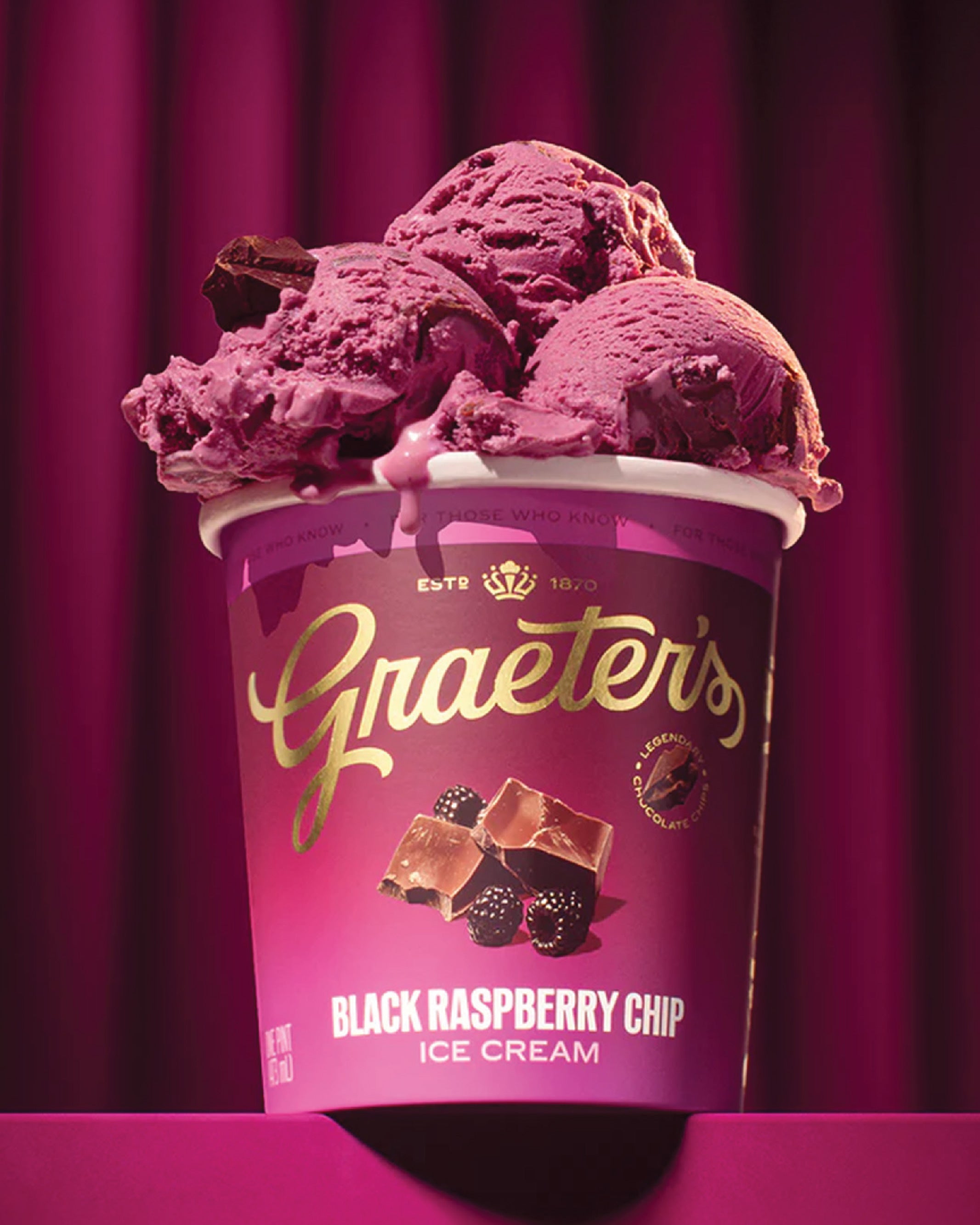 Graeter's Black Raspberry (6 or 12 Pints)
