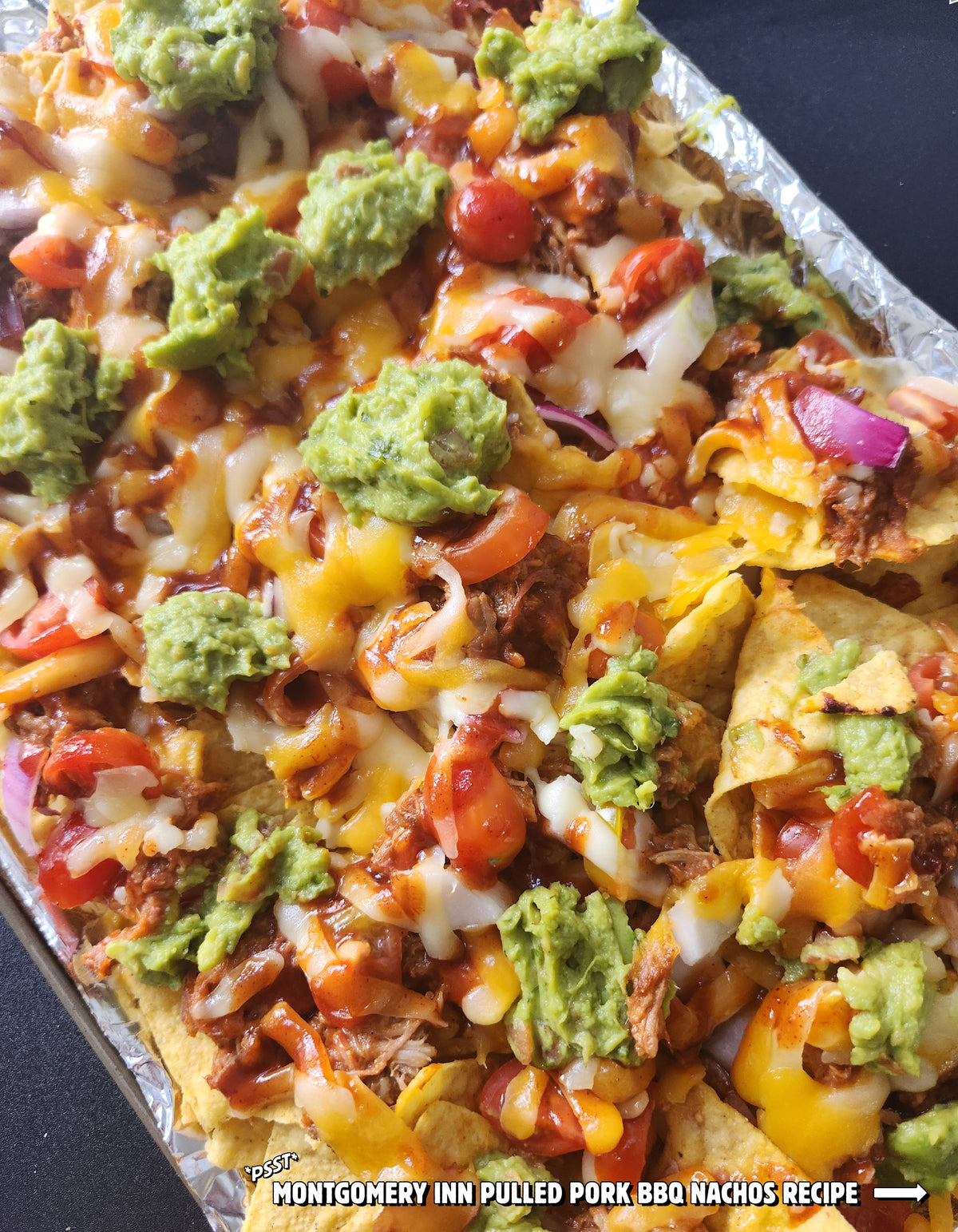 Pulled Pork BBQ Nachos