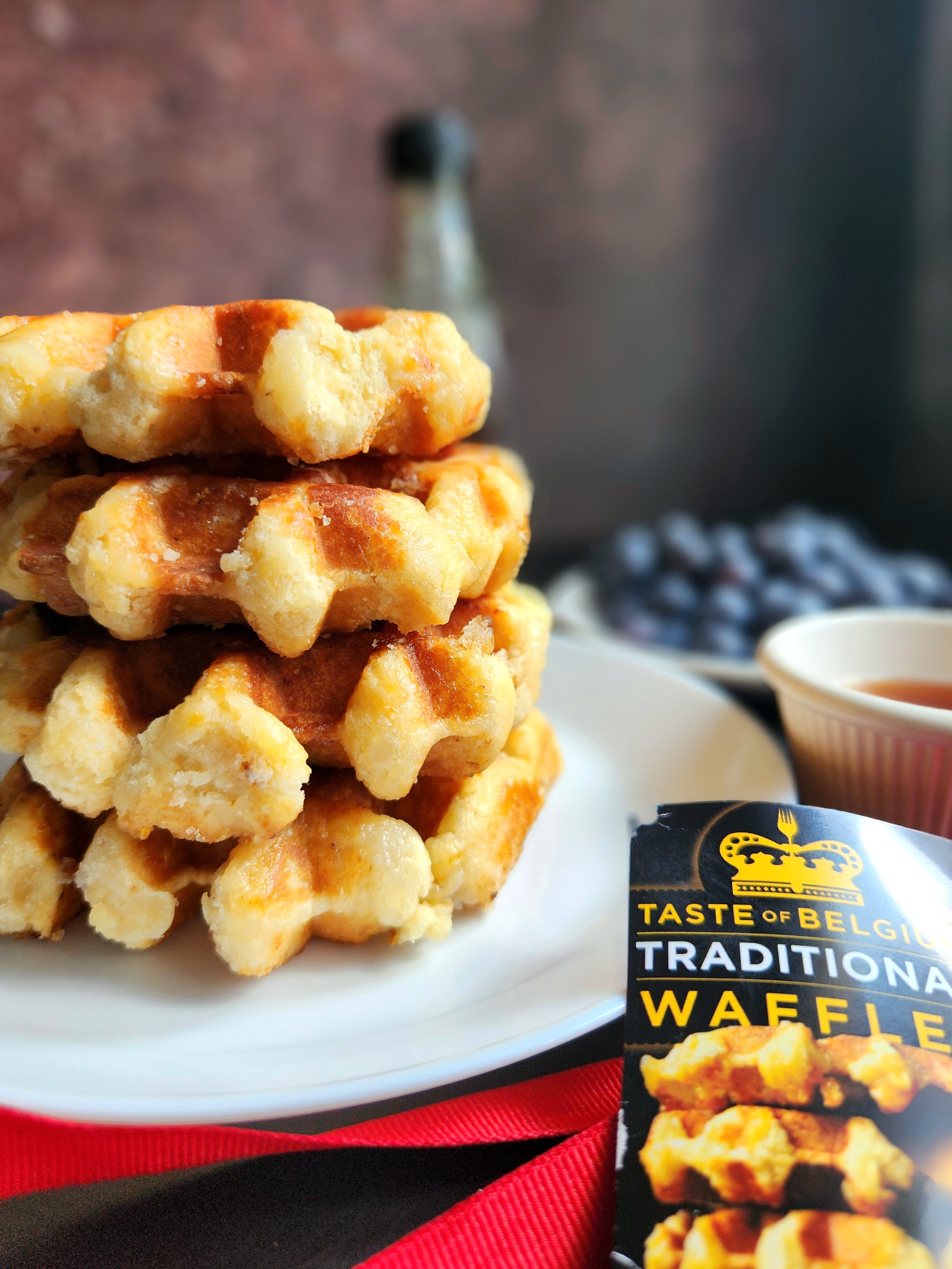Taste of Belgium Traditional Waffles (16 or 24 Pack)