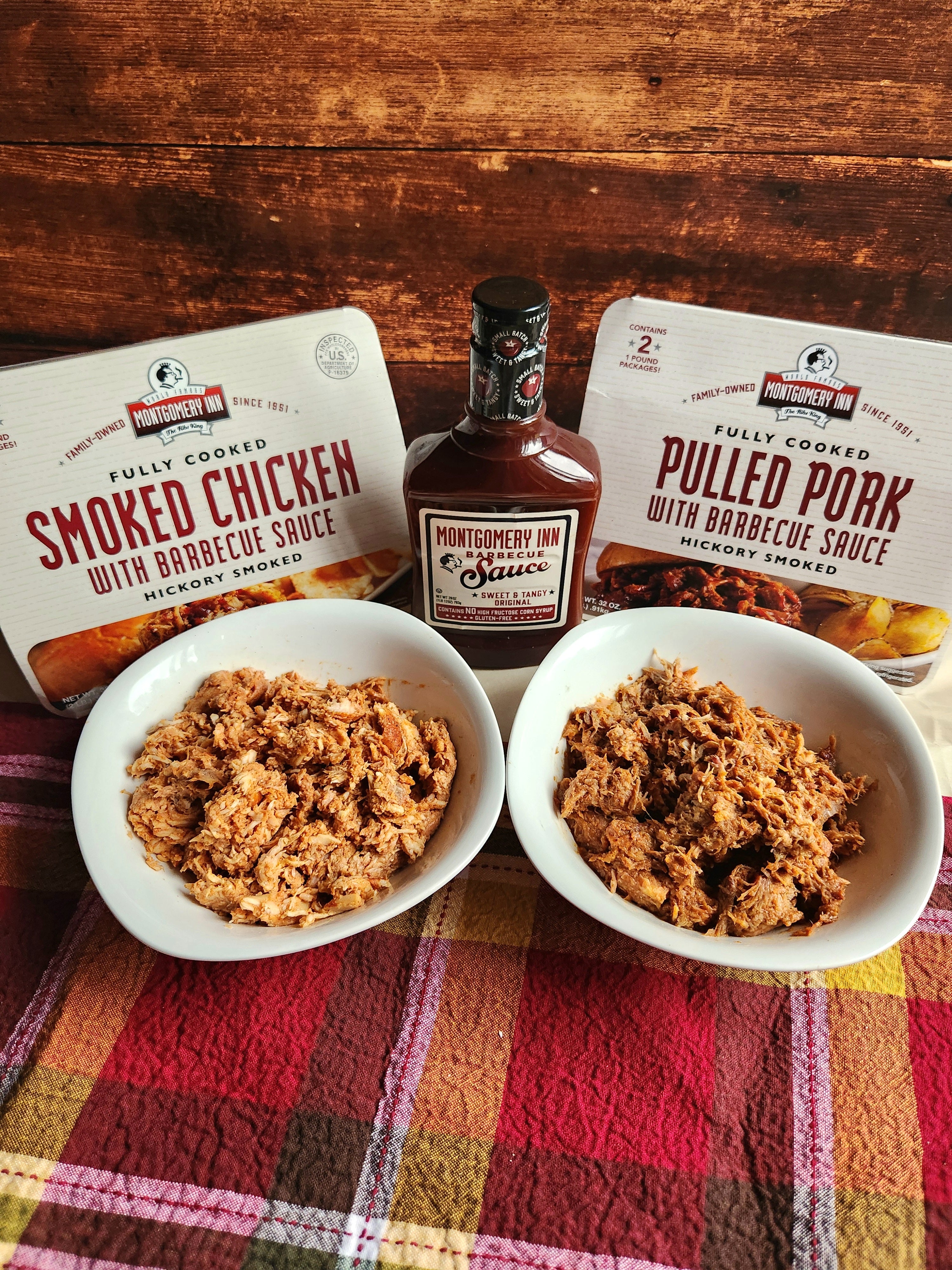 Montgomery Inn Pulled Pork & Pulled Chicken