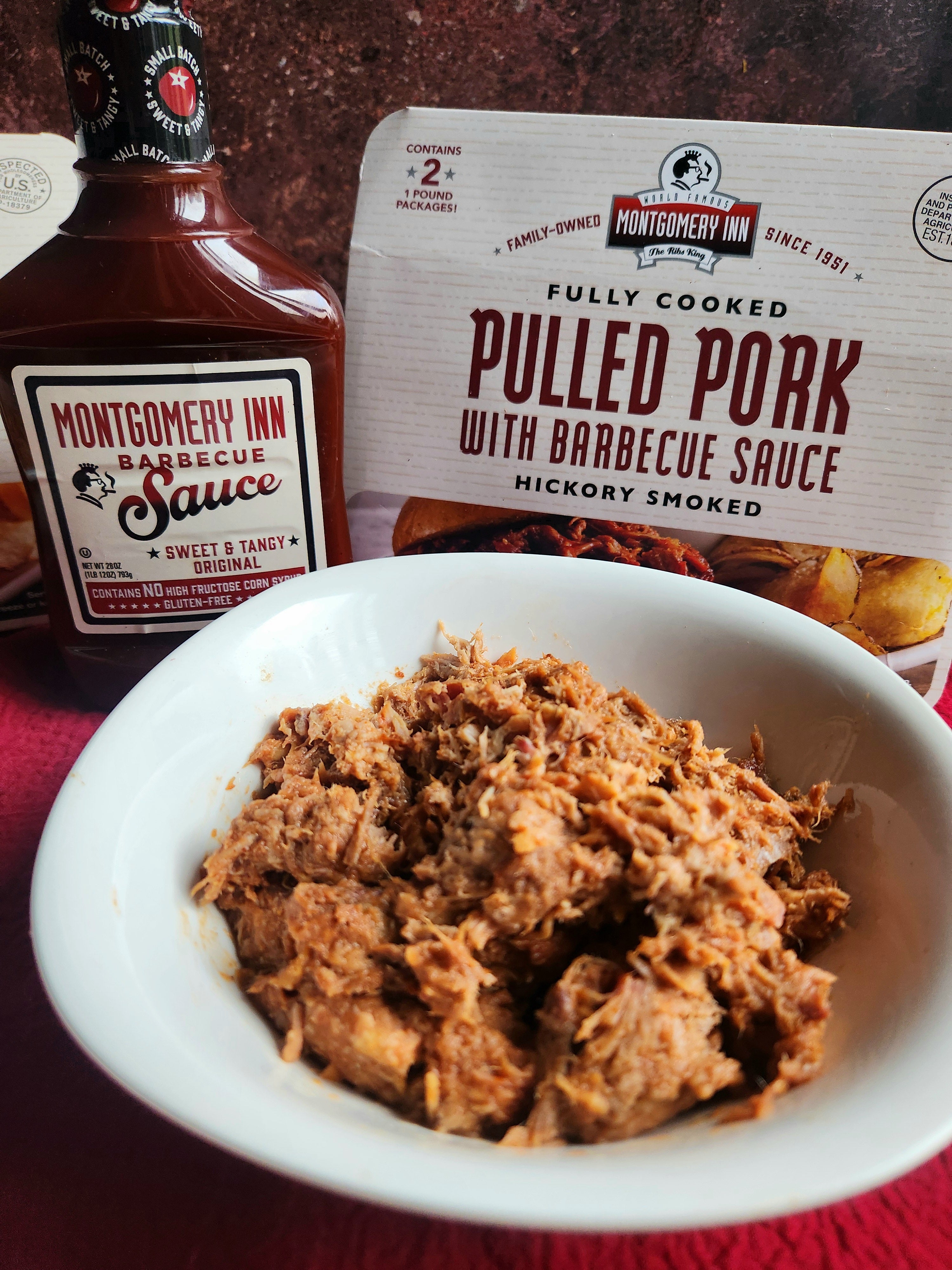 Montgomery Inn Pulled Chicken Pulled Pork Shipping Nationwide