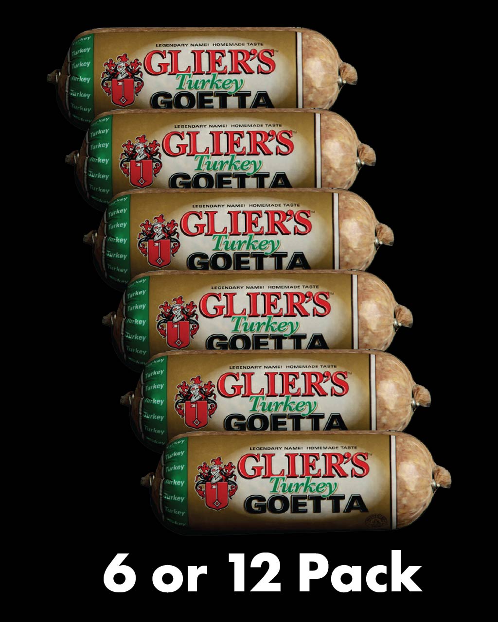 Glier's Low Fat Turkey Goetta (6 or 12 Pack)