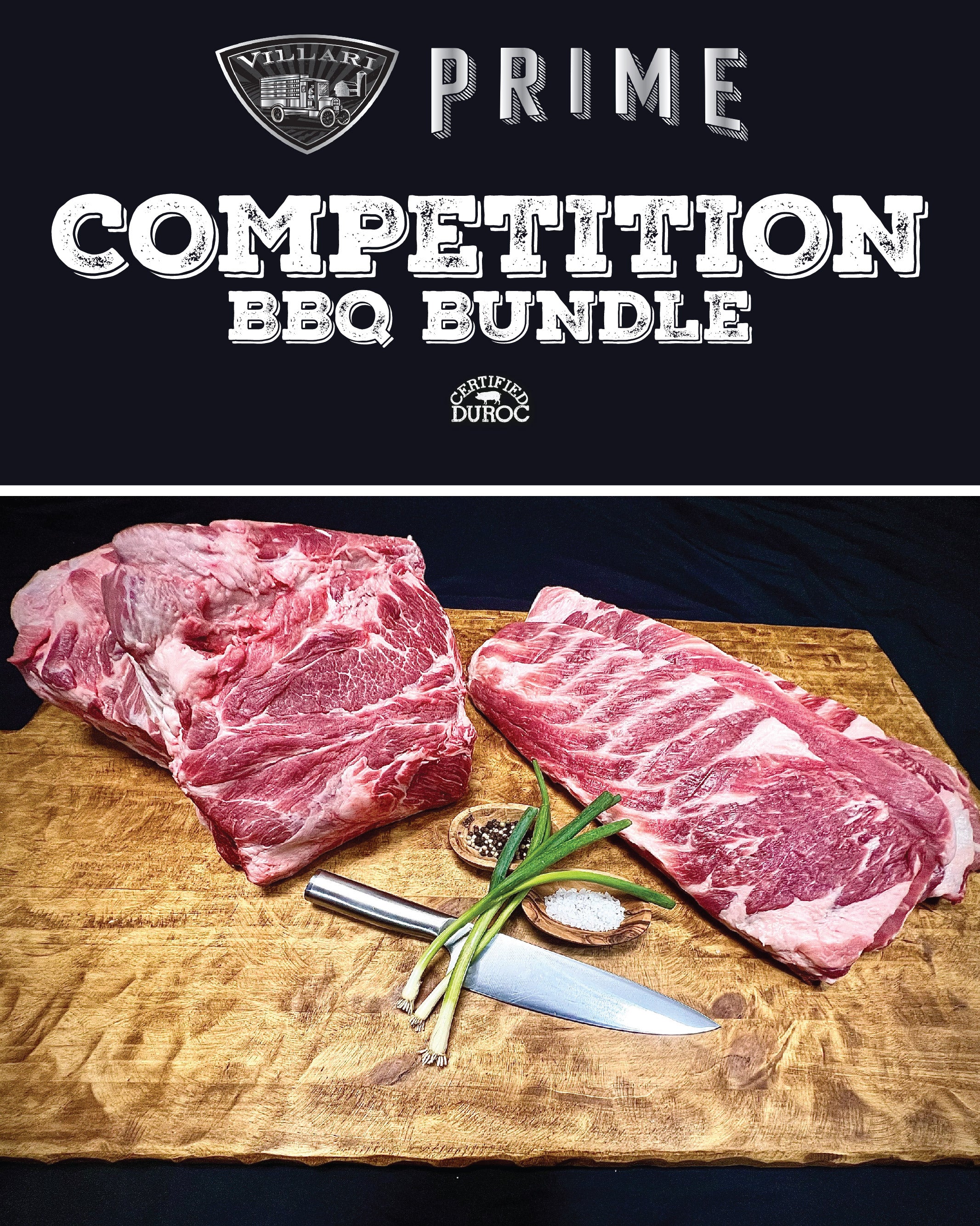 Villari Competition BBQ Bundle (31 lb. avg.)
