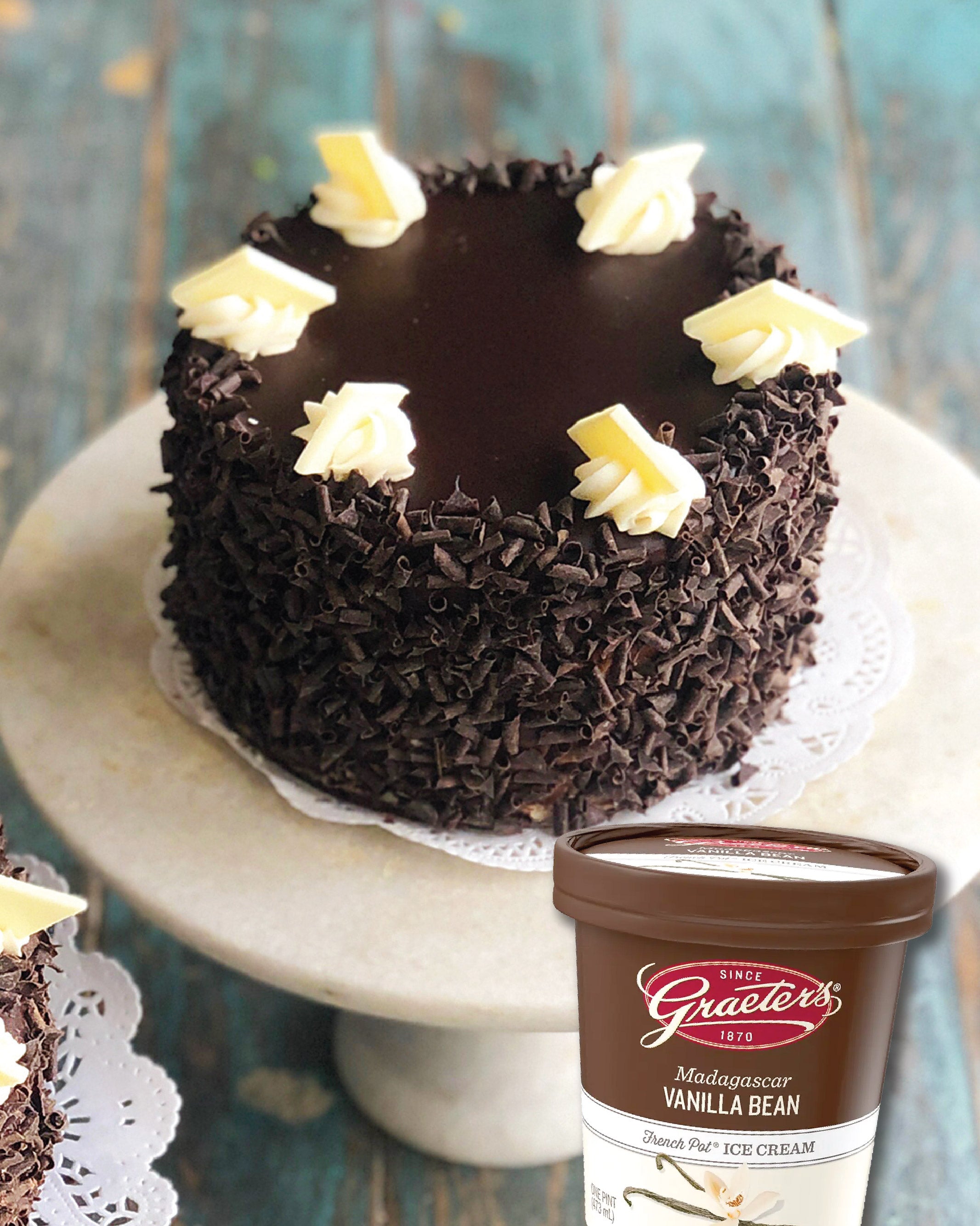 BonBonerie Opera Cream Cake and Graeter's Ice Cream
