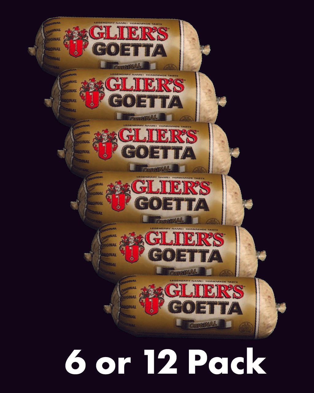 Glier's Original Goetta (6 or 12 Pack)