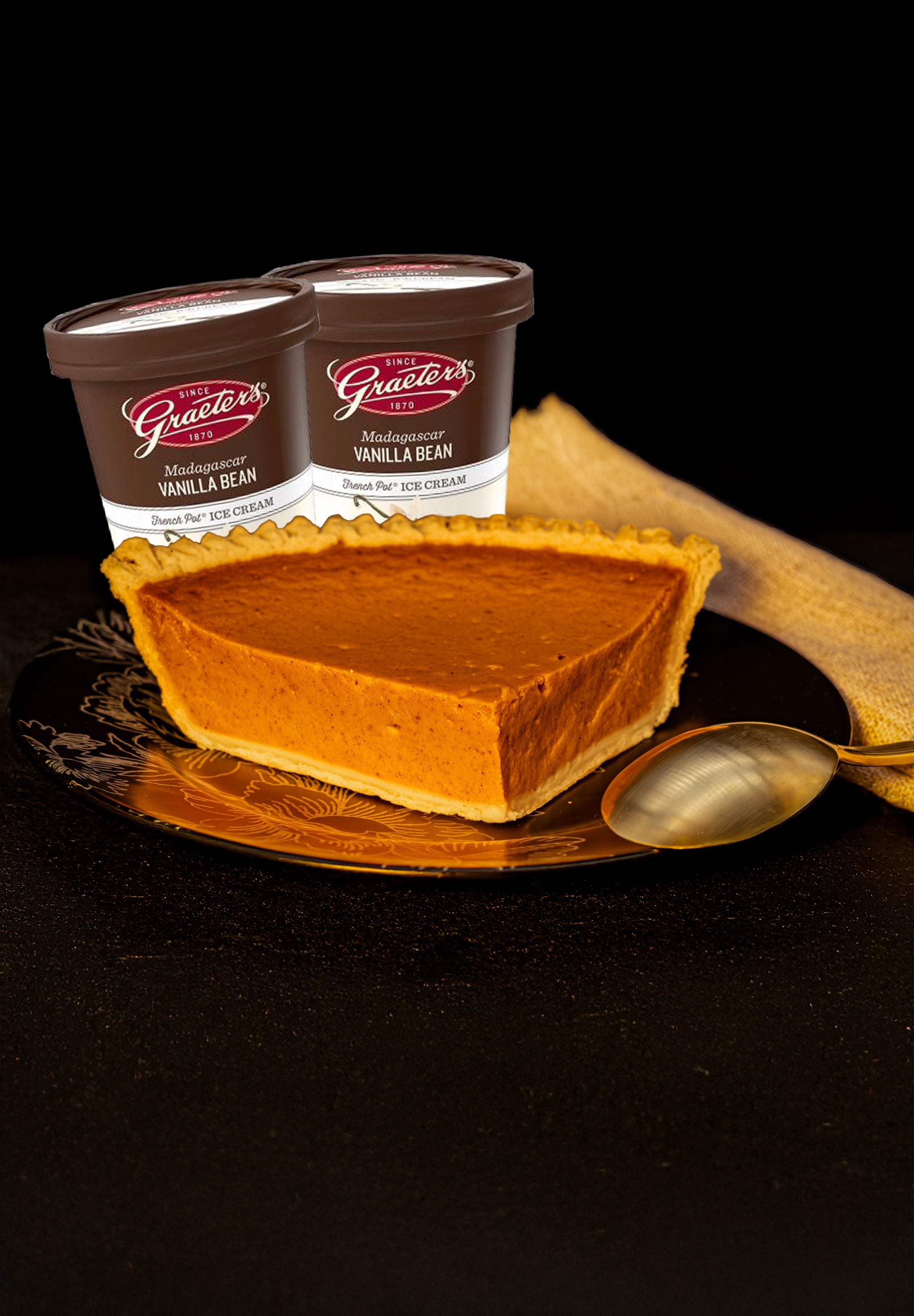 Pumpkin Pie & Graeter's Ice Cream