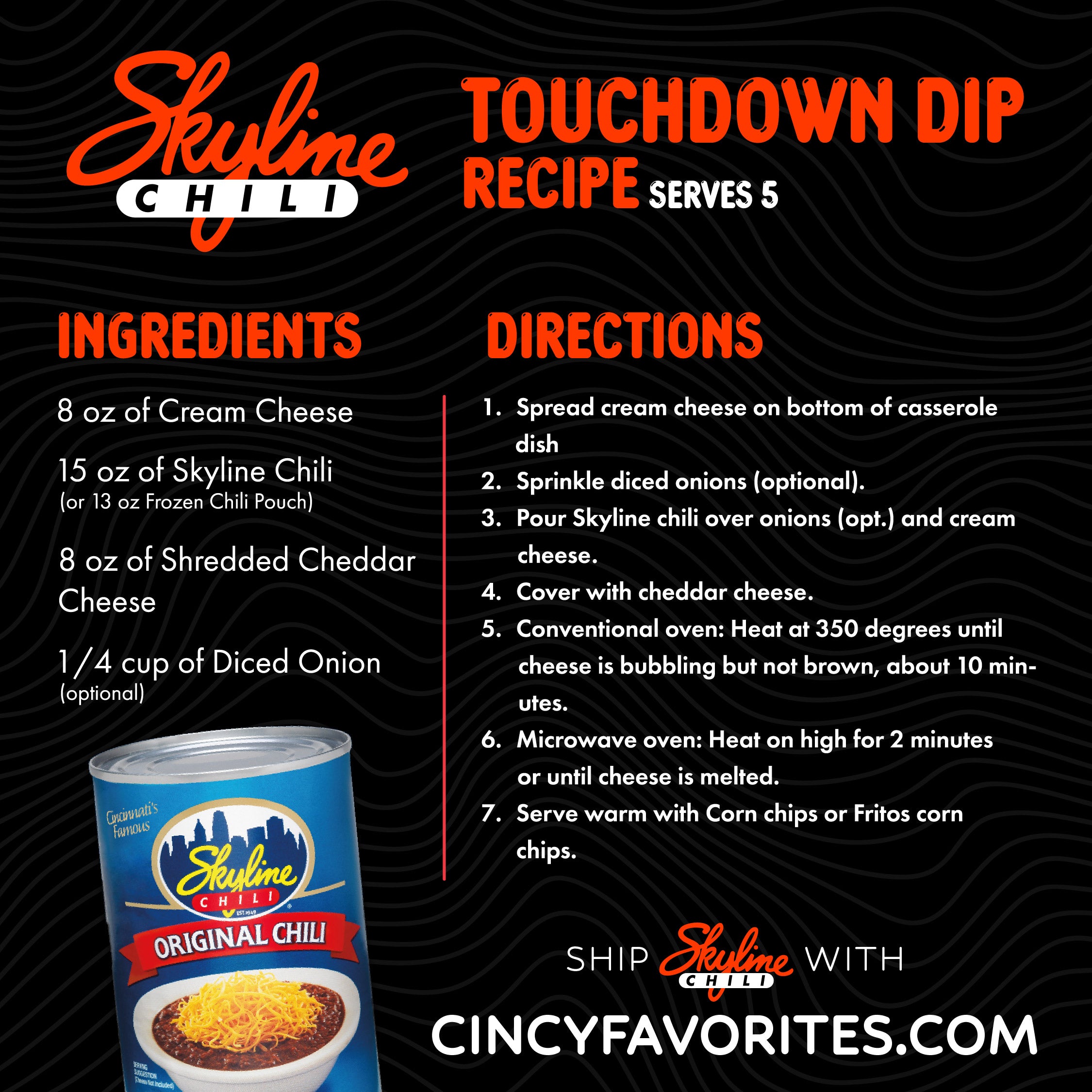 Buy 6 Get 2 Free | Skyline Chili Cans (8 Pack Total)