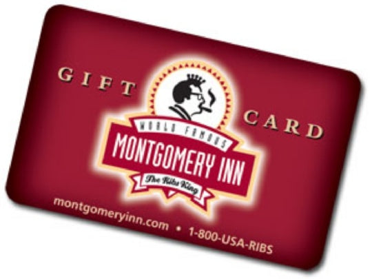 Montgomery Inn Gift Card $50 to $500
