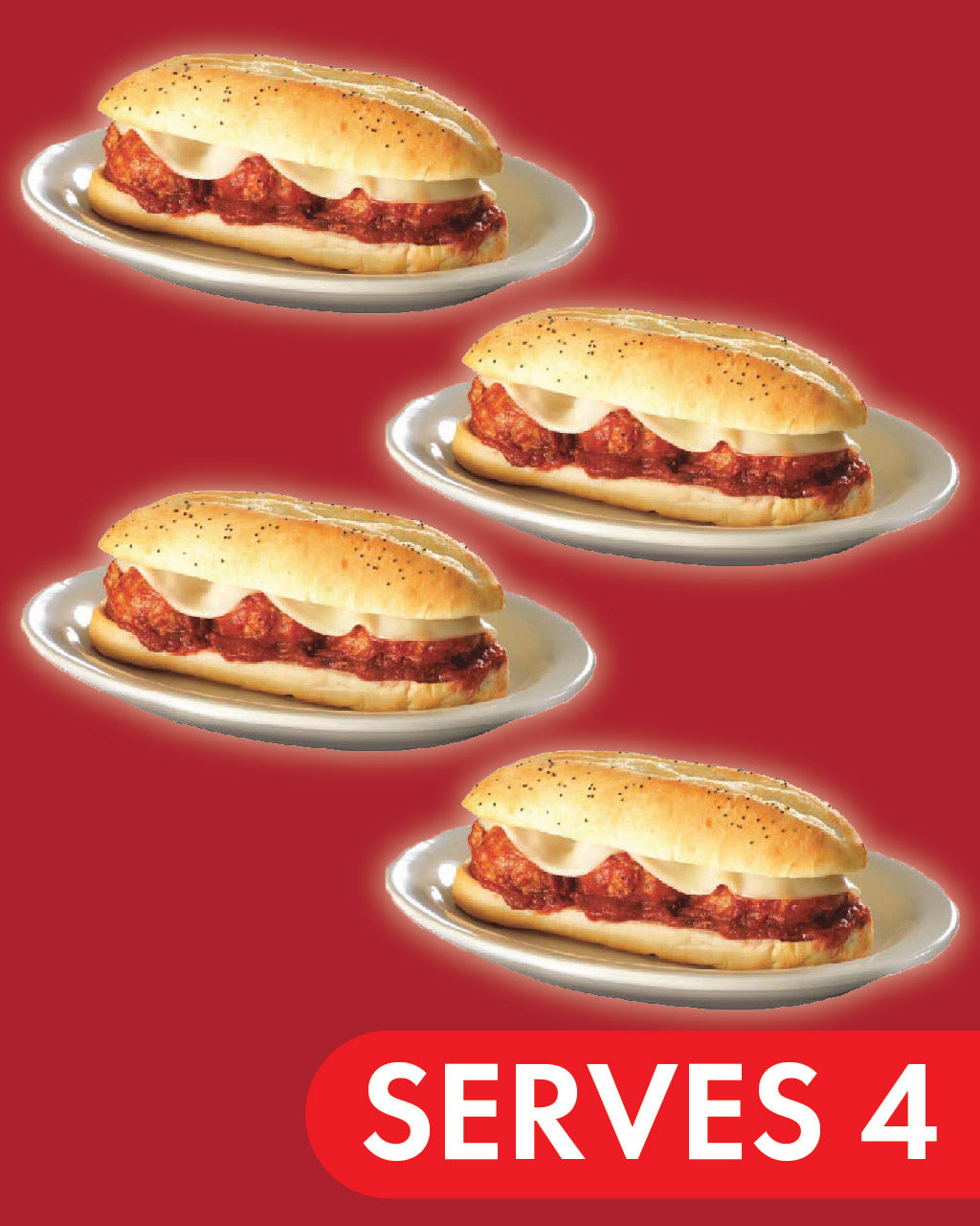 LaRosa's Meatball Hoagy Kit (4 or 8 Pack)