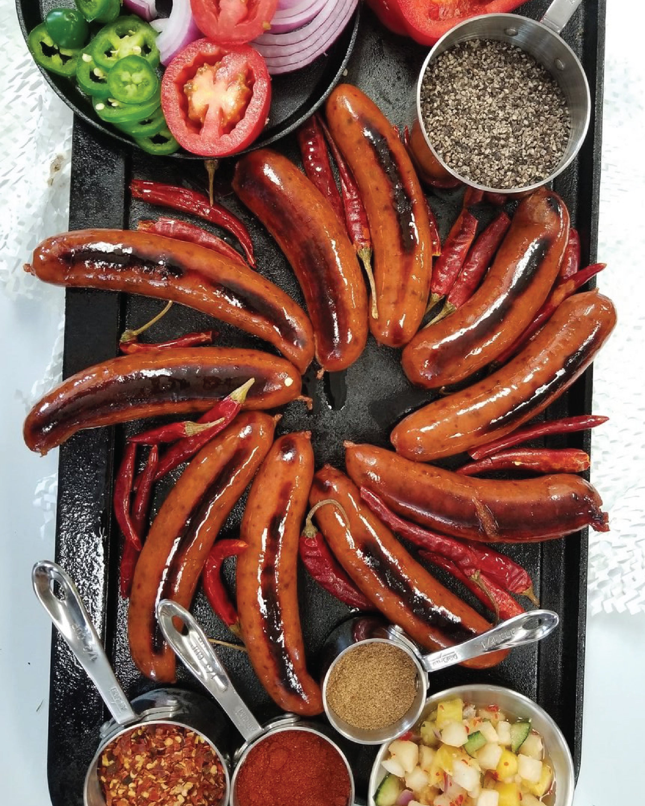 Wicked Hot Sausages (6 pack)